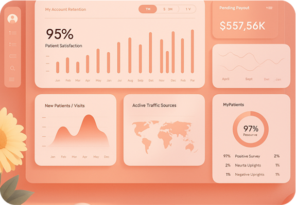 Dashboard Patienten-Fallmanagement